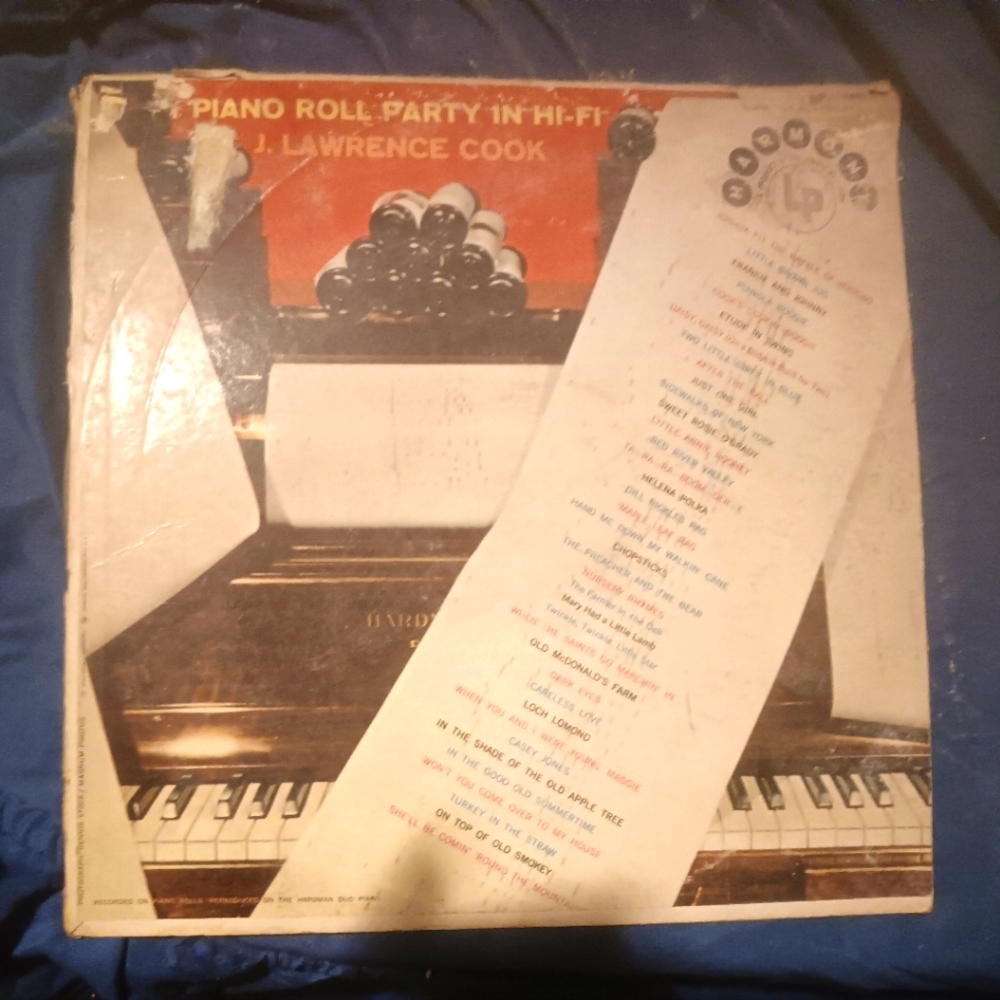 J. Lawrence cook vinyl record